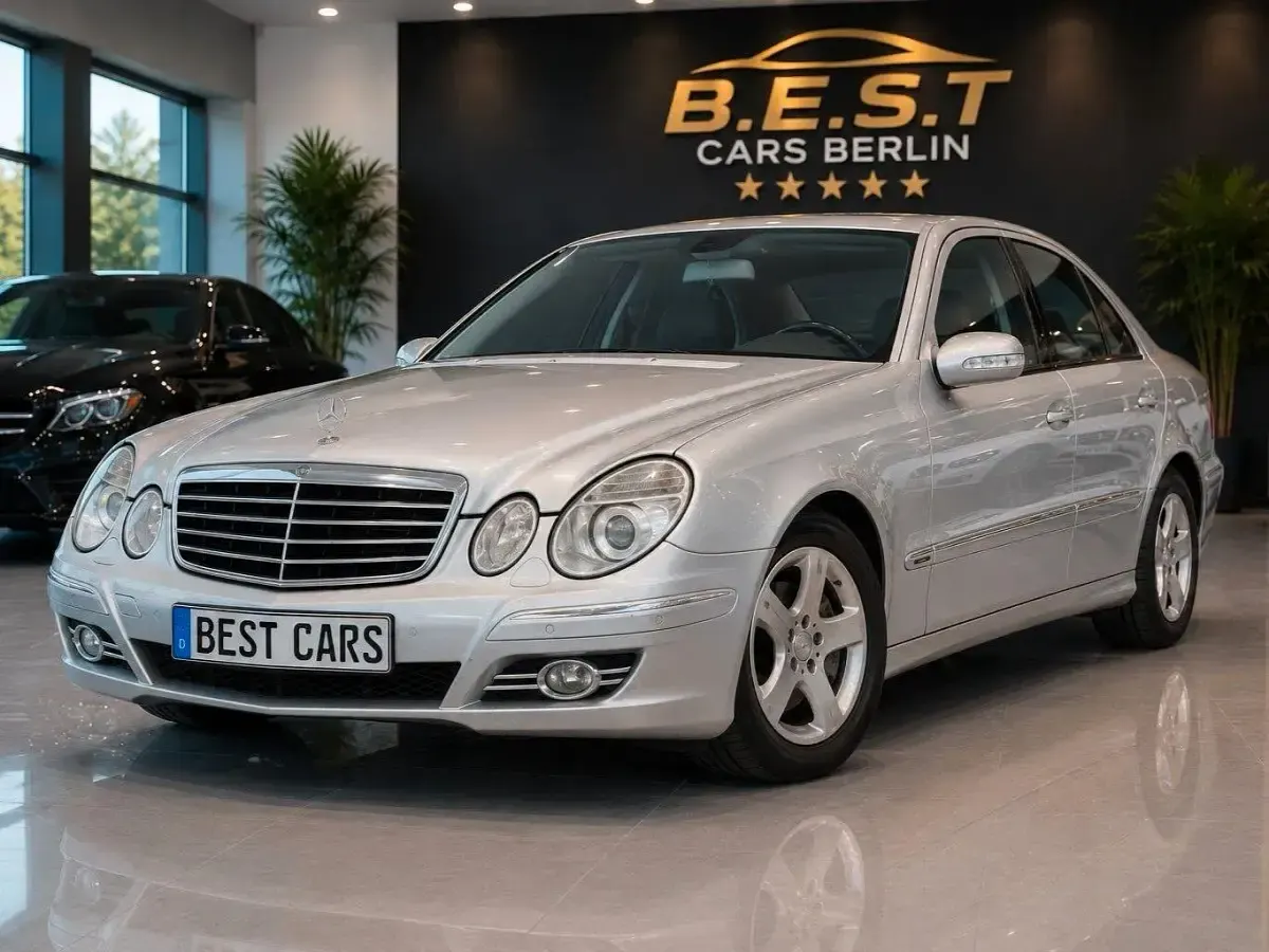 Gebraucht Mercedes E200 Avantgarde 184 PS (135 kW) 2007 Silber Limousine