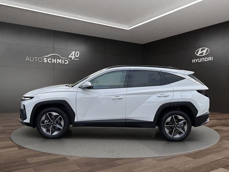Gebraucht Hyundai Tucson Trend 252 PS (185 kW) 2024 Serenity white / mic SUV