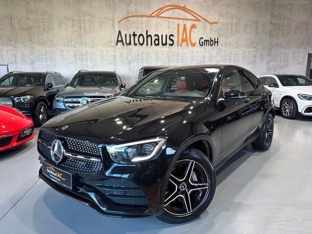 Obsidianschwarz Gebraucht 2020 Mercedes GLC400d AMG Coupé | 48.900 € (Guter Preis) - Bild 1/4