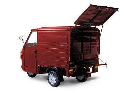 Neu Piaggio APE 2025 Rot