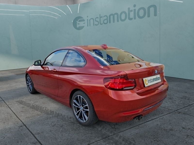 Gebraucht BMW 220 Sport Line 184 PS (135 kW) 2020 Orange Coupé