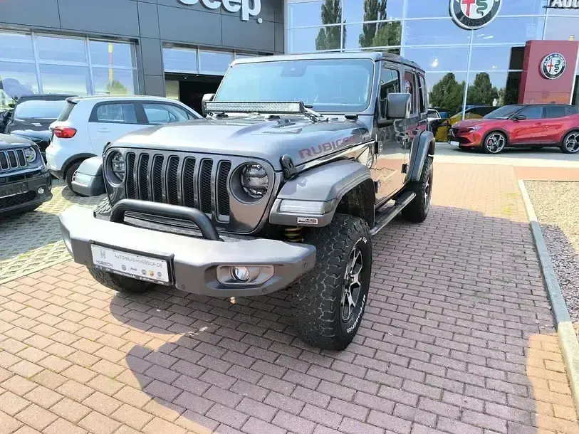 Gebraucht Jeep Wrangler Unlimited Rubicon 200 PS (147 kW) 2021 Grau SUV