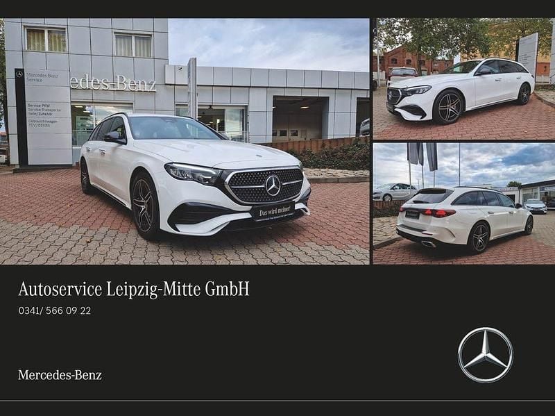 Weiß Gebraucht 2024 Mercedes E200 AMG line Limousine | 48.950 € (Fairer Preis) - Bild 1/4