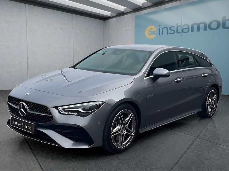 Grau Gebraucht 2024 Mercedes CLA200 Shooting Brake Kombi | 31.449 € (Fairer Preis) - Bild 1/4