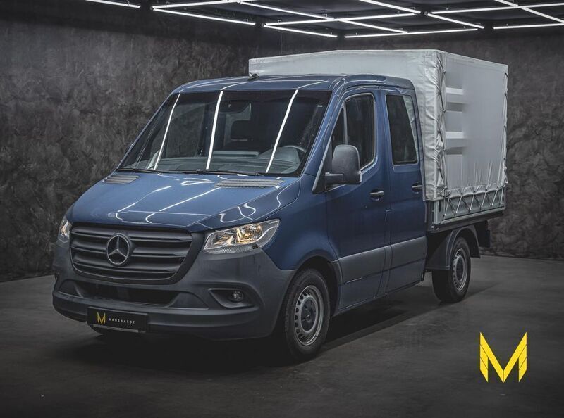 Stahlblau Gebraucht 2021 Mercedes Sprinter Van | 36.666 € (Fairer Preis) - Bild 1/4