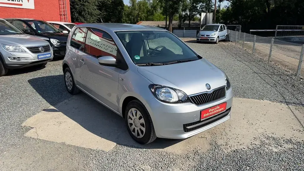 Gebraucht Skoda Citigo 60 PS (44 kW) 2013 Silber Kleinwagen