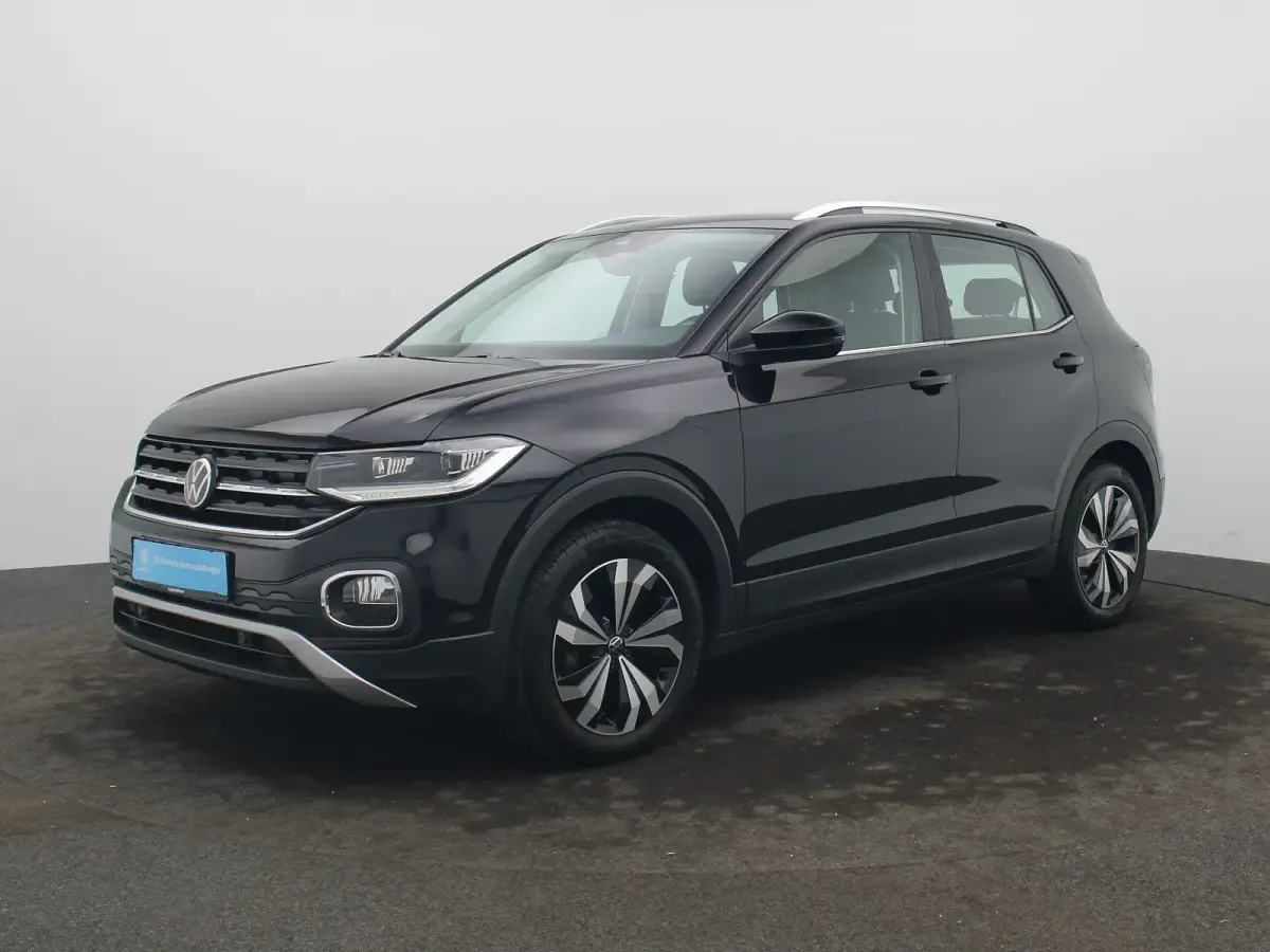Gebraucht VW T-Cross Style 110 PS (80 kW) 2021 Schwarz SUV