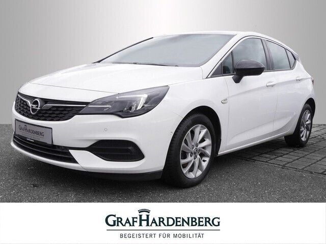 Weiß Gebraucht 2022 Opel Astra Elegance Kleinwagen | 18.888 € (Guter Preis) - Bild 1/4