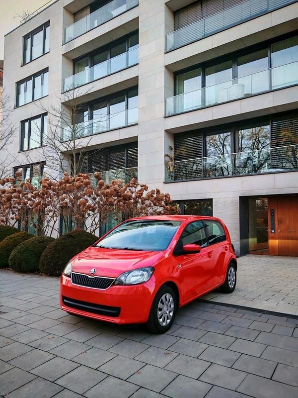 Usata Skoda Citigo 2012 Rosso Utilitaria