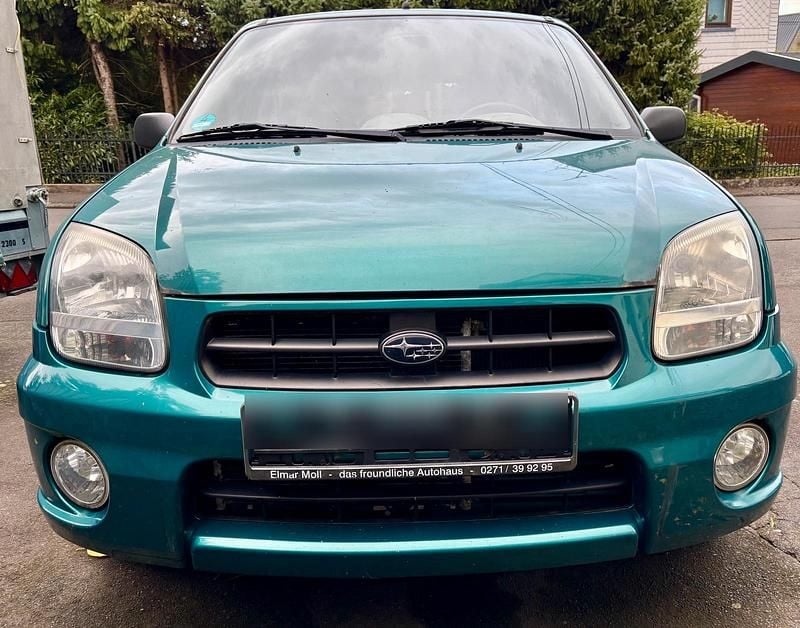 Grün Gebraucht 2004 Subaru Justy Kleinwagen | 1.250 € - Bild 1/4