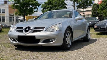 Gebraucht Mercedes SLK200 163 PS (119 kW) 2007 Silber Cabrio
