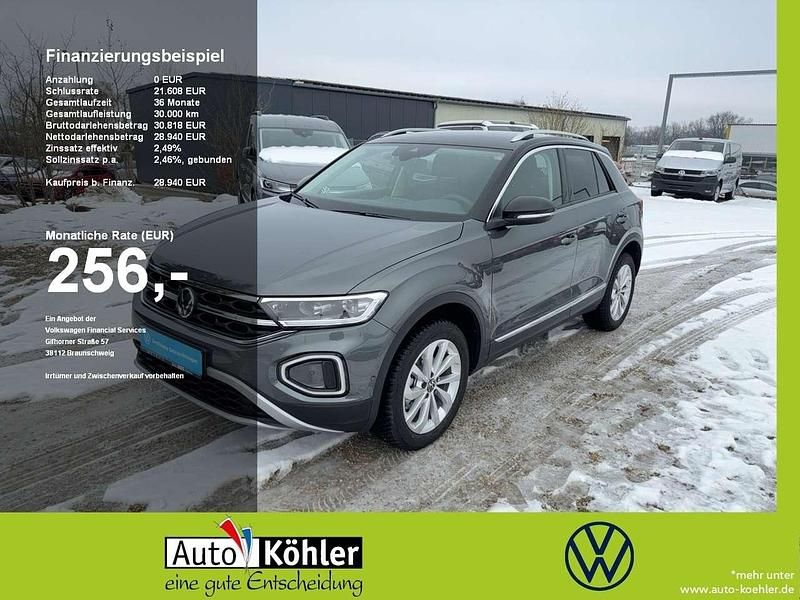 Gebraucht VW T-Roc Style 150 PS (110 kW) 2024 Indiumgrau SUV