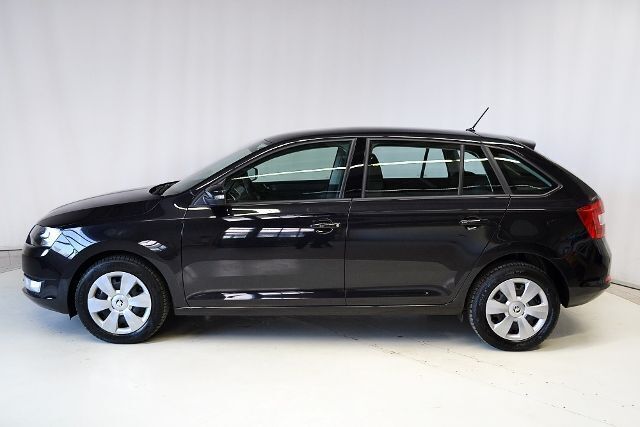 Gebraucht Skoda Rapid Ambition 90 PS (66 kW) 2015 Schwarz metallic Kombi