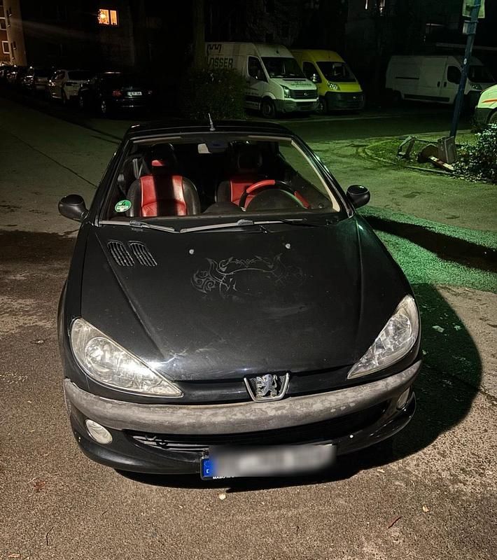 Gebraucht Peugeot 206 CC 110 PS (80 kW) 2004 Schwarz Cabrio