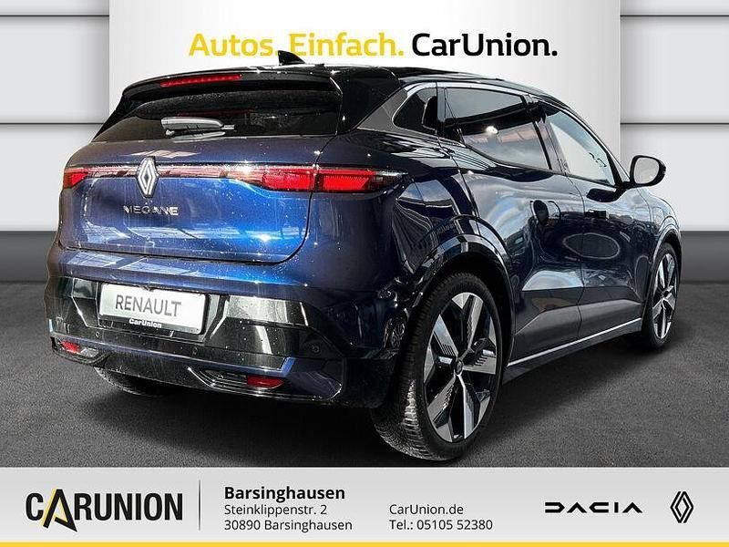 Gebraucht Renault Mégane Techno 160 kW (218 PS) 2024 Nachtblau metallic, black pearlschwarz metallic Limousine