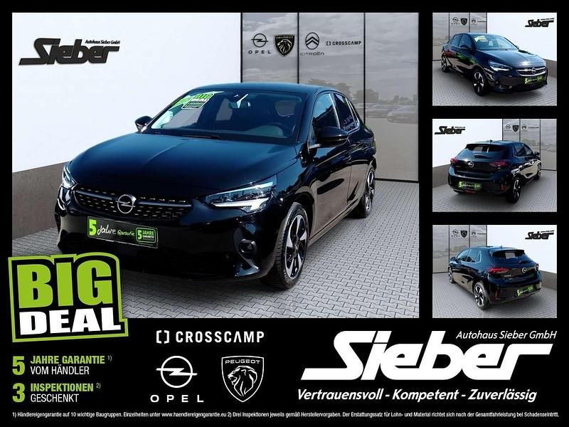 Diamant schwarz/karbon schwarz Gebraucht 2022 Opel Corsa-e Elegance Kleinwagen | 16.990 € (Fairer Preis) - Bild 1/4