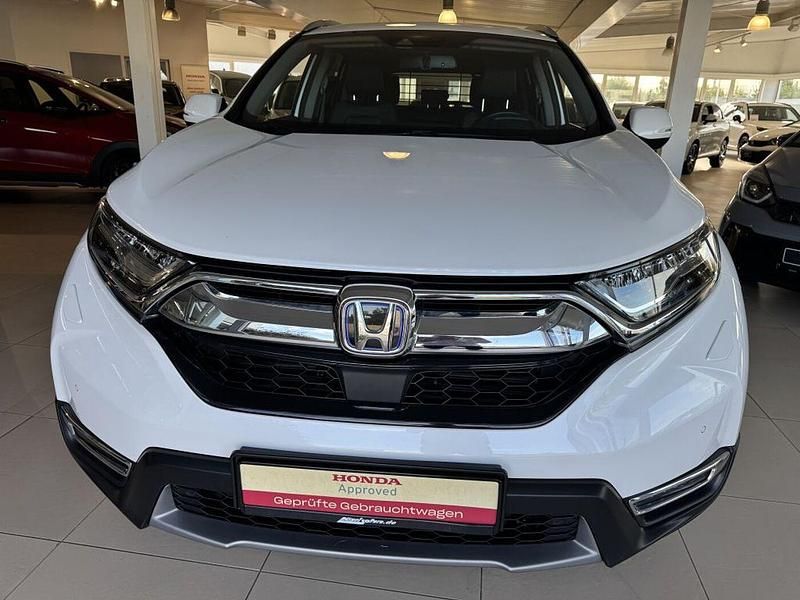 Hell weiß metallic Gebraucht 2023 Honda CR-V Executive SUV | 33.890 € (Fairer Preis) - Bild 1/4