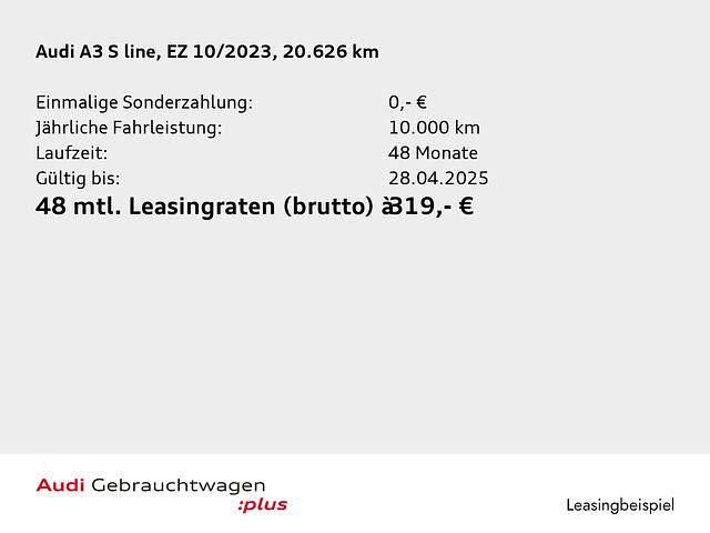 Gebraucht Audi A3 S-Line 245 PS (180 kW) 2023 Grau Limousine
