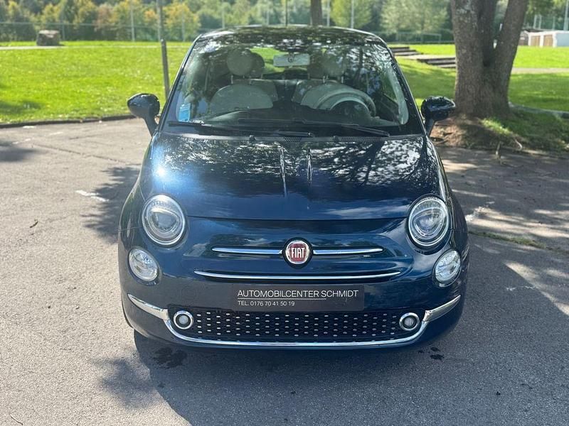 Blau Gebraucht 2018 Fiat 500 Lounge Kleinwagen | 12.490 € (Teuer) - Bild 1/4