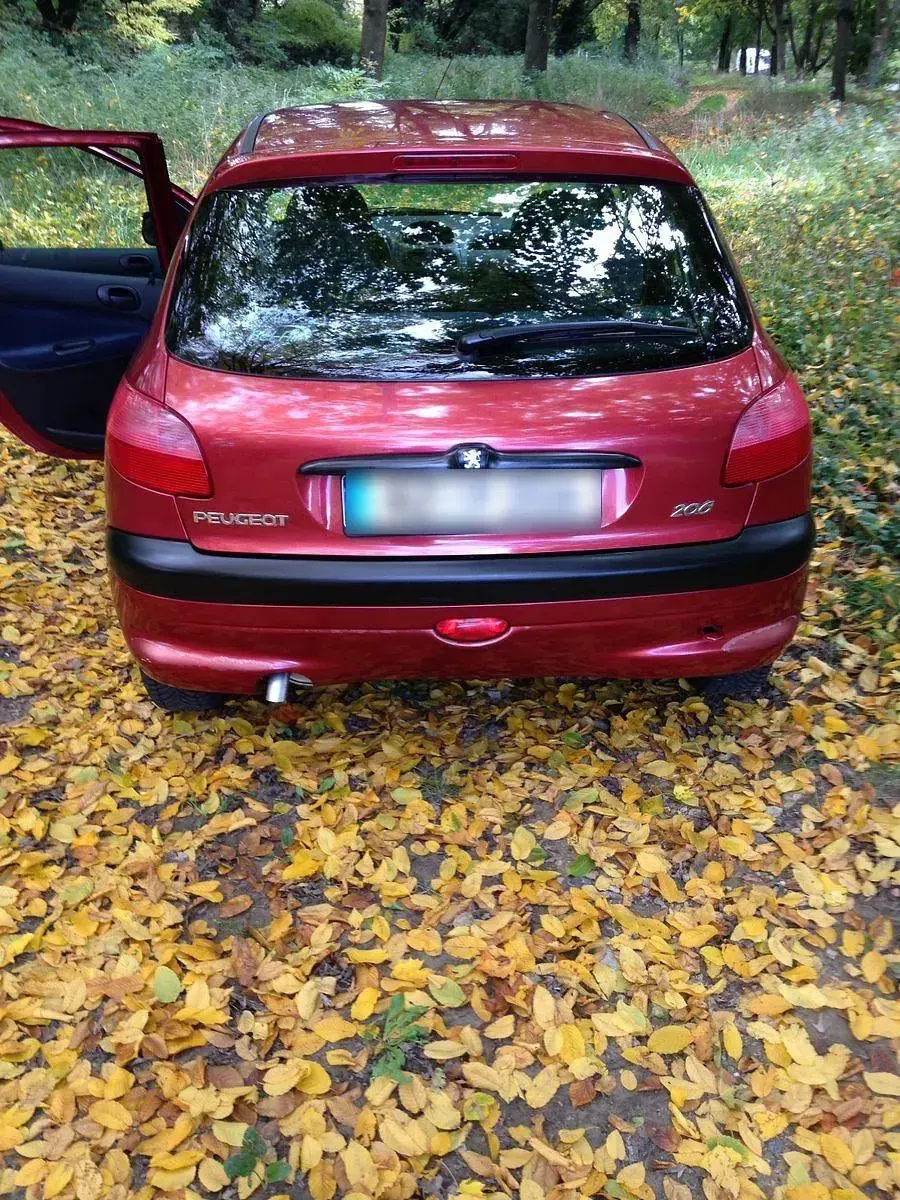 Gebraucht Peugeot 206 75 PS (55 kW) 2000 Rot Limousine