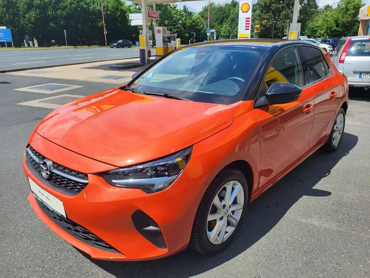 Gebraucht Opel Corsa Elegance 75 PS (55 kW) 2023 Orange/schwarz Kleinwagen