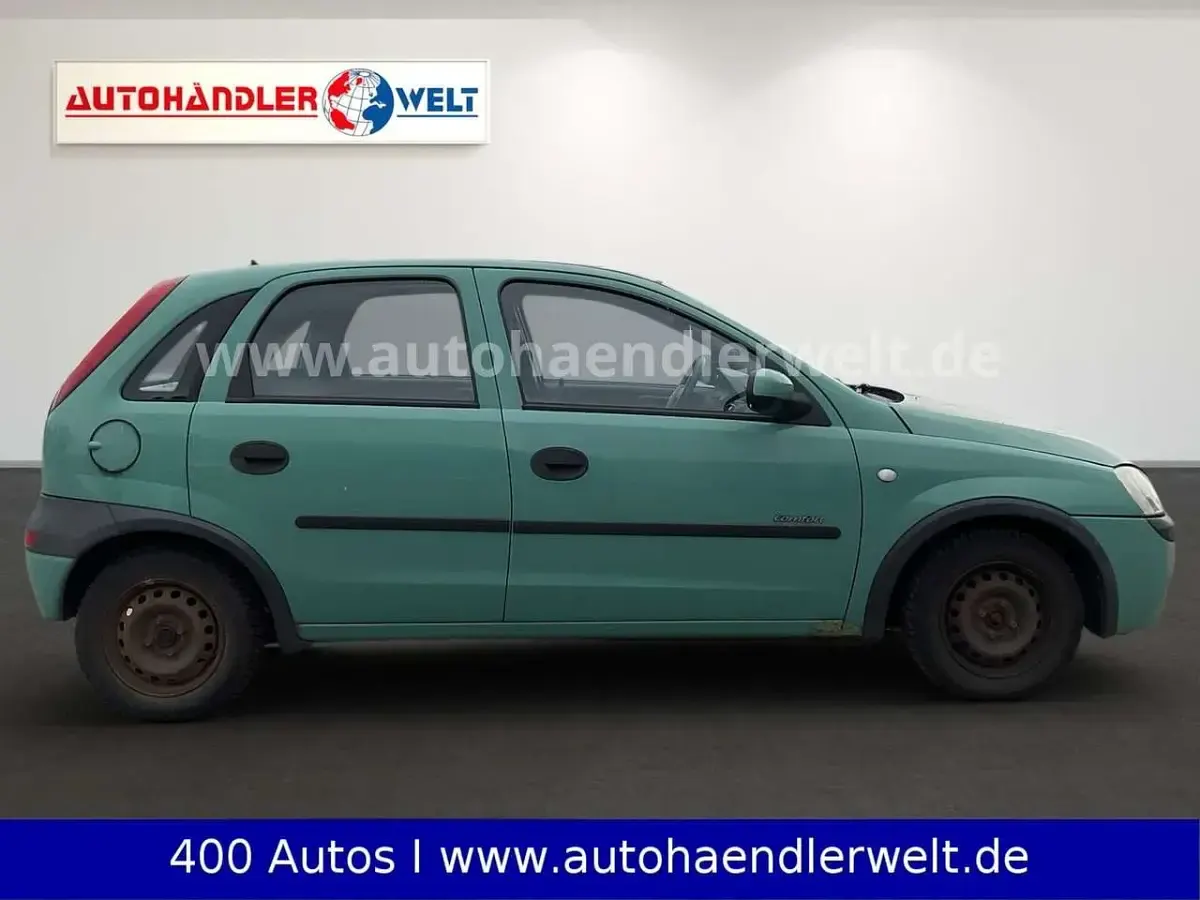 Gebraucht Opel Corsa 58 PS (42 kW) 2001 Grün Kleinwagen