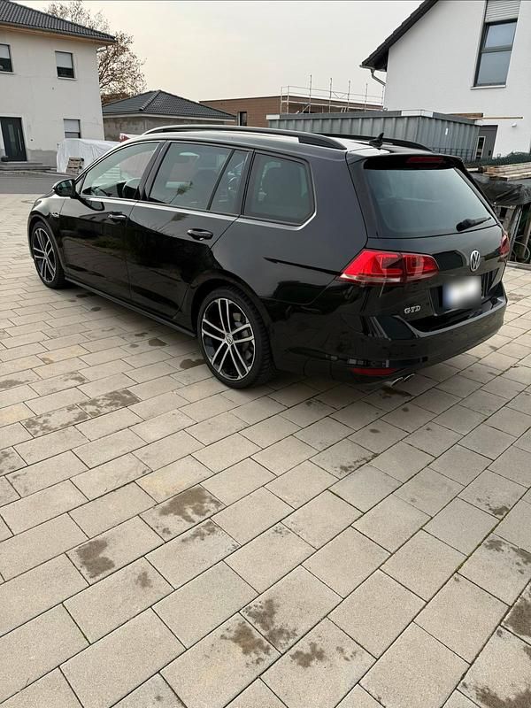 Gebraucht VW Golf VII GTD 184 PS (135 kW) 2016 Schwarz Kombi