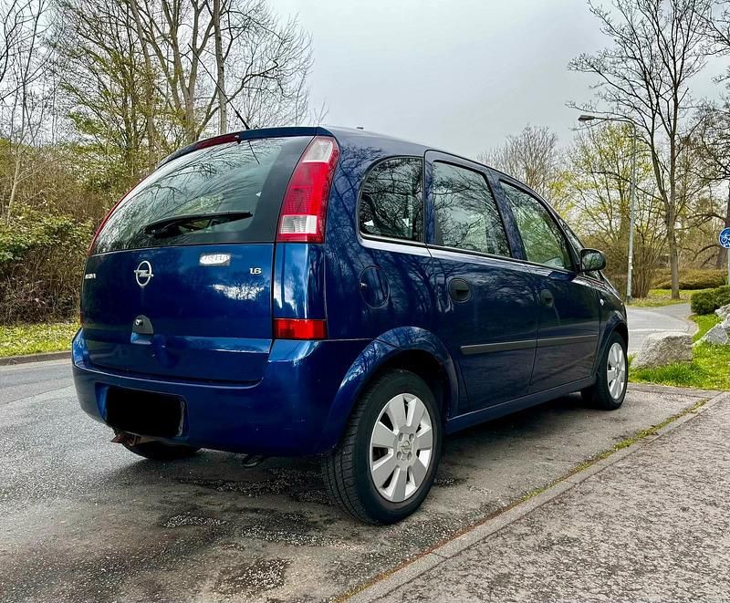 Gebraucht Opel Meriva 105 PS (77 kW) 2003 Blau Van / Kleinbus