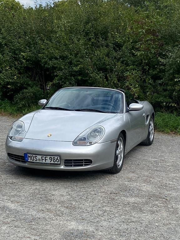 Gebraucht Porsche Boxster 204 PS (150 kW) 1999 Silber Cabrio