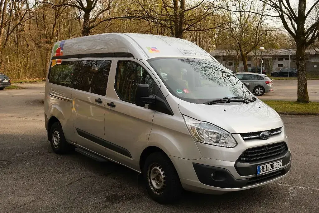 Gebraucht Ford Transit Custom 101 PS (74 kW) 2016 Silber Van / Kleinbus