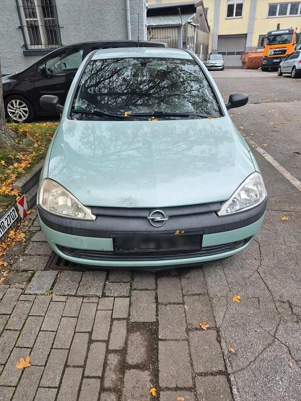 Gebraucht Opel Corsa 58 PS (42 kW) 2002 Grün Kleinwagen
