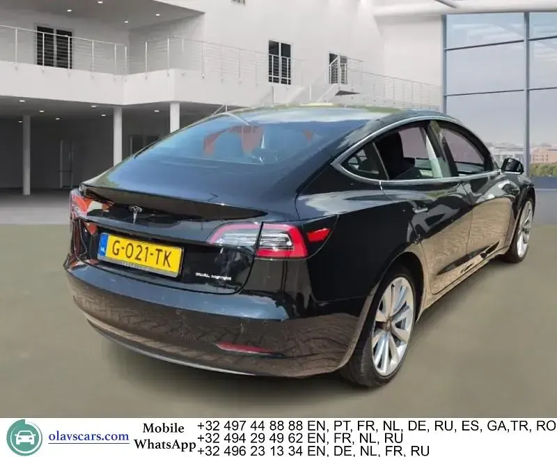 Gebraucht Tesla Model 3 Long Range AWD 258 kW (351 PS) 2019 Schwarz Limousine