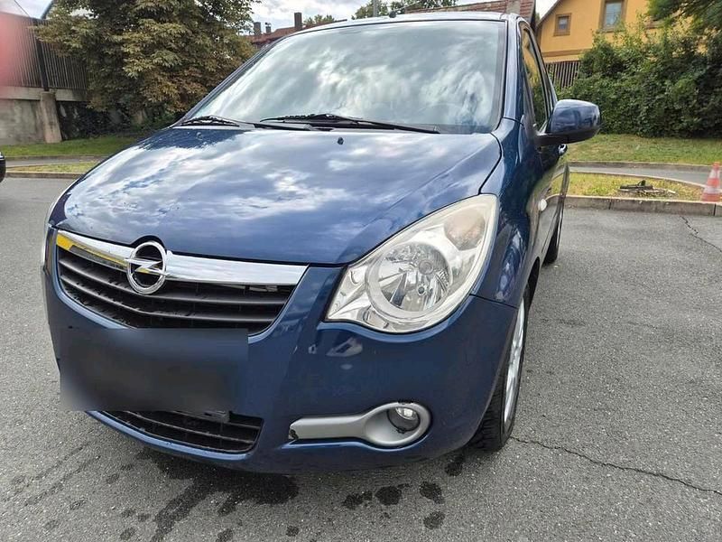 Gebraucht Opel Agila 65 PS (47 kW) 2008 Blau Kleinwagen