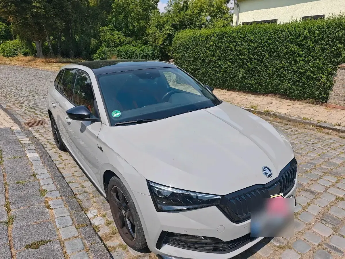 Gebraucht Skoda Scala Monte Carlo 110 PS (80 kW) 2021 Grau Kleinwagen