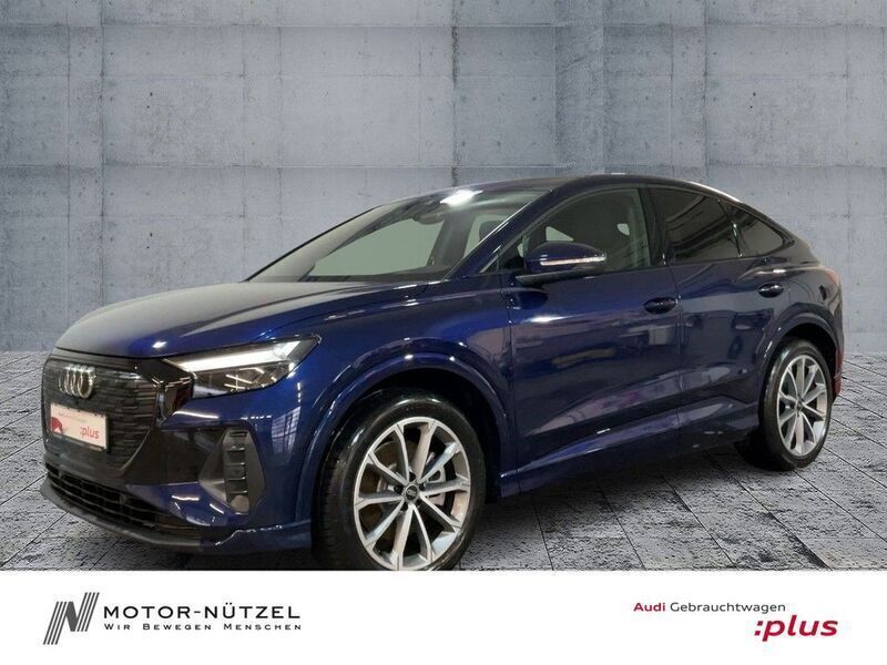 Navarrablau metallic Gebraucht 2024 Audi Q4 Sportback e-tron Ambiente SUV | 44.750 € - Bild 1/4