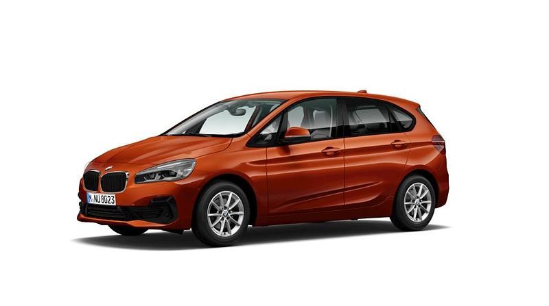 Gebraucht BMW 218 Active Tourer Advantage 150 PS (110 kW) 2021 Sunset orange Van / Kleinbus