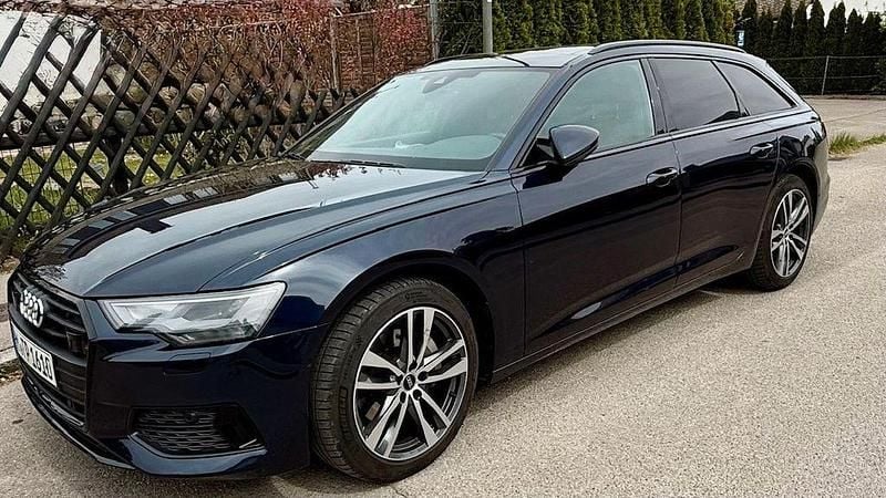 Blau Gebraucht 2021 Audi A6 Sport Kombi | 34.900 € (Superpreis) - Bild 1/4