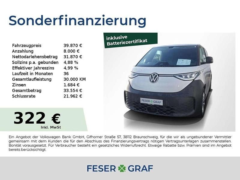 Gebraucht VW ID. Buzz 150 kW (204 PS) 2024 Candyweiß Van / Kleinbus