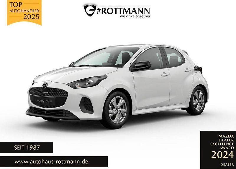 Weiß Neu 2025 Mazda 2 Exclusive-Line Limousine | 24.370 € (Fairer Preis) - Bild 1/4