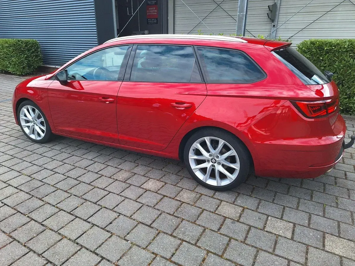 Gebraucht Seat Leon ST FR 150 PS (110 kW) 2018 Rot Kombi