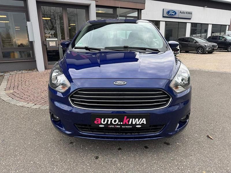 Gebraucht Ford Ka Plus Cool & Sound Edition 86 PS (63 kW) 2018 Blau Kleinwagen