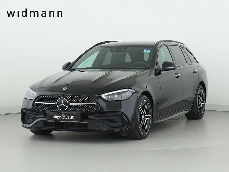 Unilack schwarz Gebraucht 2022 Mercedes C300e AMG Kombi | 35.850 € (Fairer Preis) - Bild 1/4