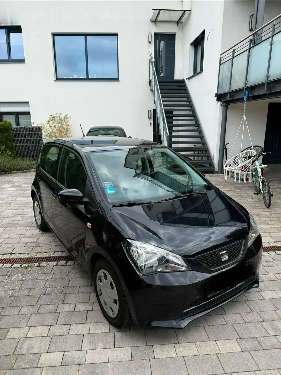 Gebraucht Seat Mii Style 60 PS (44 kW) 2018 Schwarz Kleinwagen