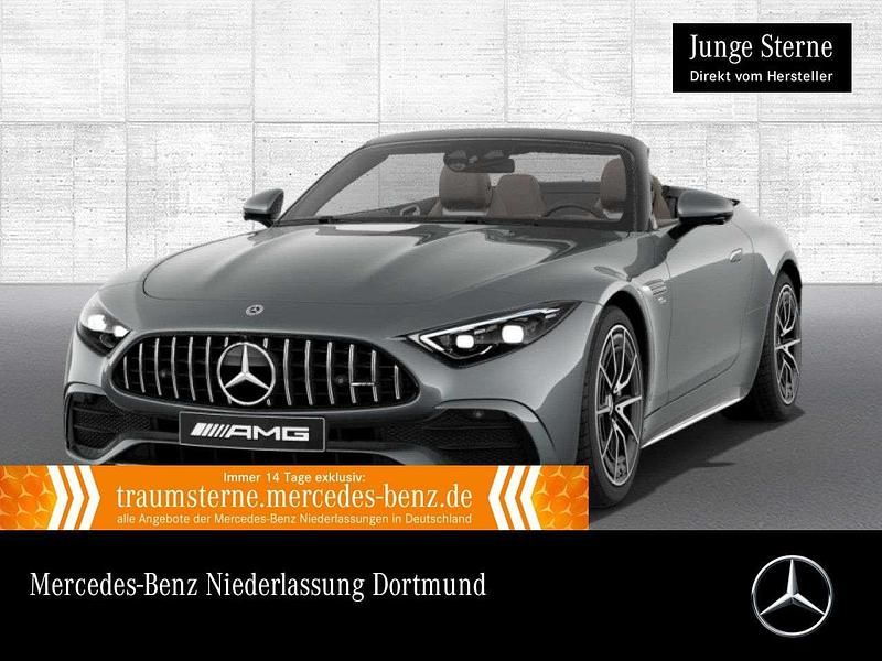 Grau Gebraucht 2023 Mercedes SL43 AMG Premium Cabrio | 86.490 € (Superpreis) - Bild 1/3