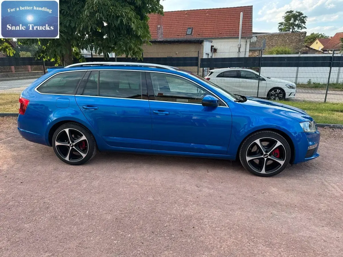 Gebraucht Skoda Octavia RS 220 PS (161 kW) 2014 Blau Kombi