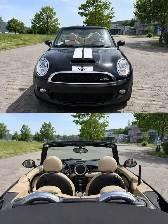 Gebraucht Mini John Cooper Works Cabriolet 211 PS (155 kW) 2009 Schwarz Cabrio