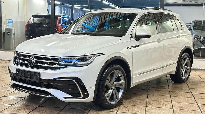 Gebraucht VW Tiguan R-line 150 PS (110 kW) 2021 Weiß SUV