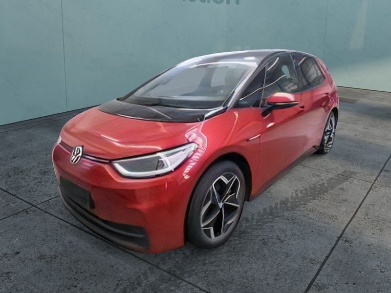 Rot Gebraucht 2022 VW ID.3 Pro Kleinwagen | 21.410 € (Fairer Preis) - Bild 1/3