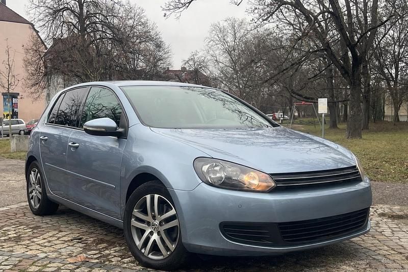 Gebraucht VW Golf VI 122 PS (89 kW) 2009 Blau Kleinwagen