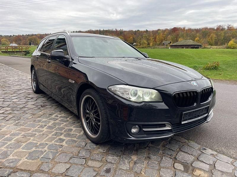 Gebraucht BMW 518 150 PS (110 kW) 2014 Schwarz Kombi